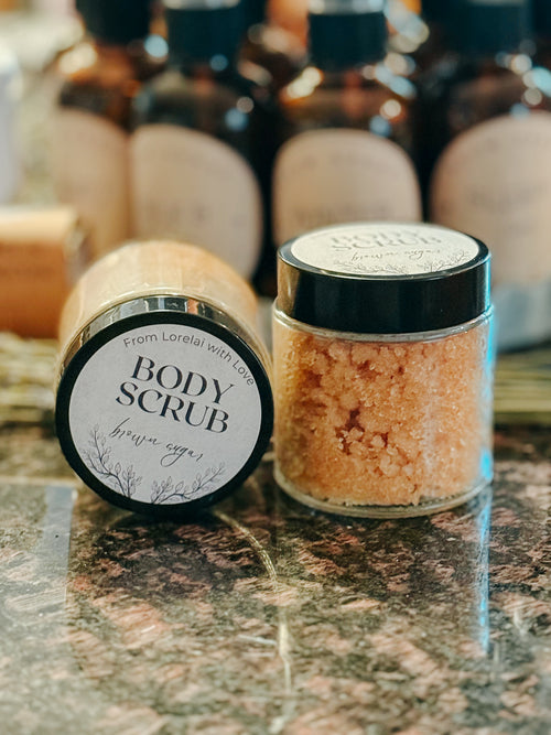 Golden Glow: Raw Brown Sugar & Botanical Body Polish