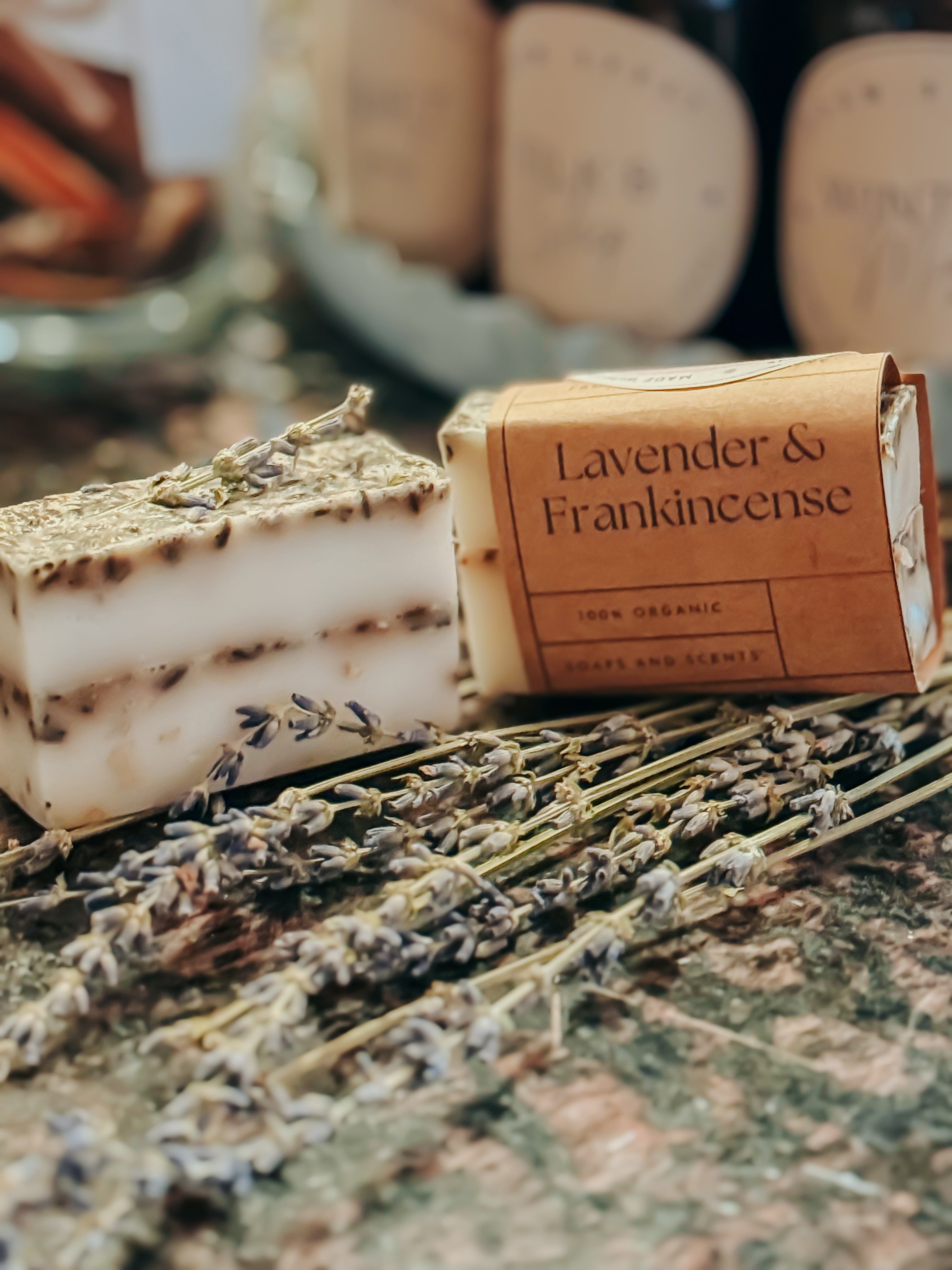 Sacred Calm: Lavender, Frankincense & Shea Butter Bar